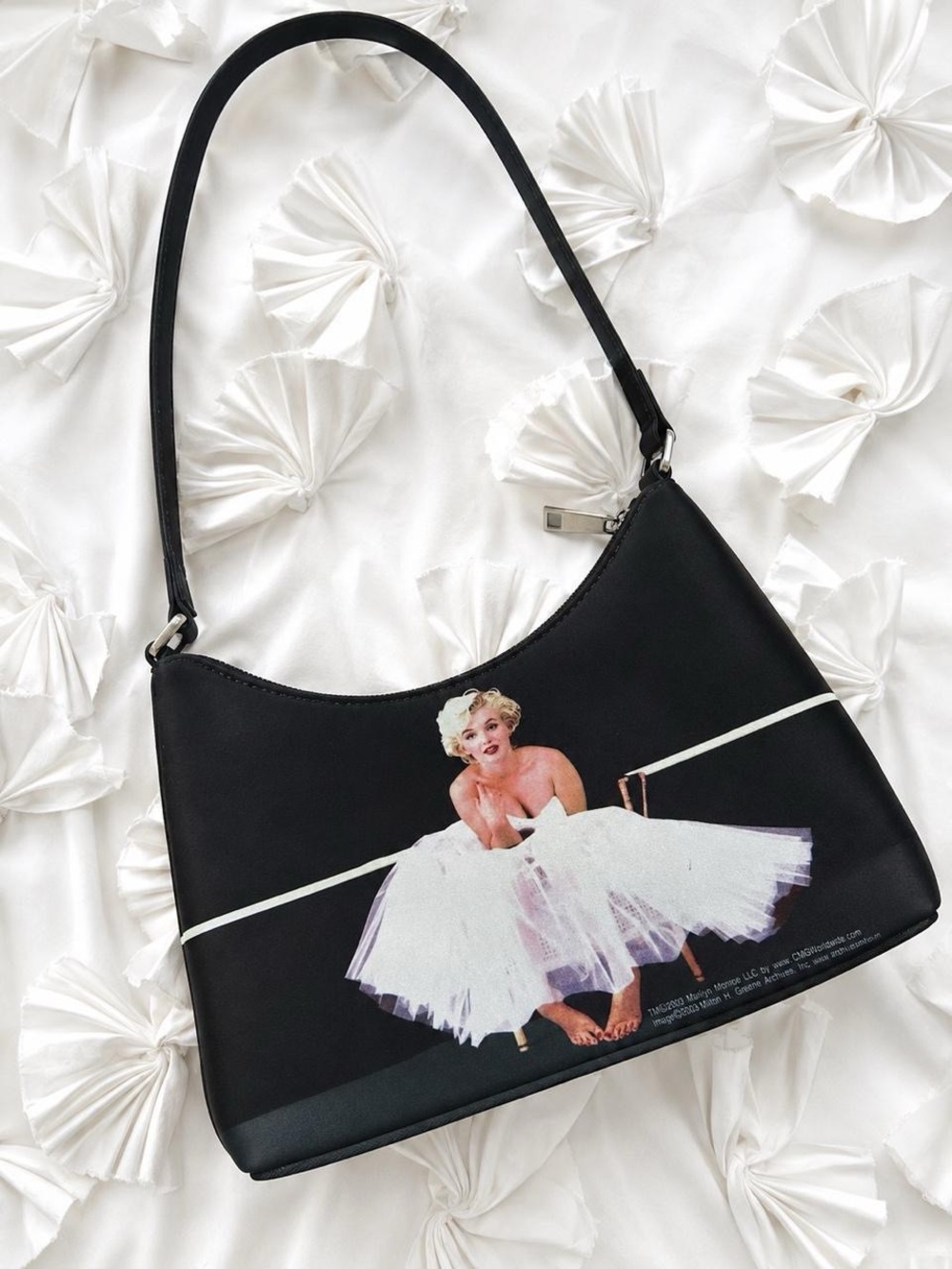 Vintage 2003 Marilyn Monroe double sided shoulder bag